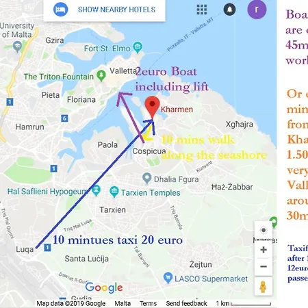 Kharmen A 1565s House With Seaviews * Биргу